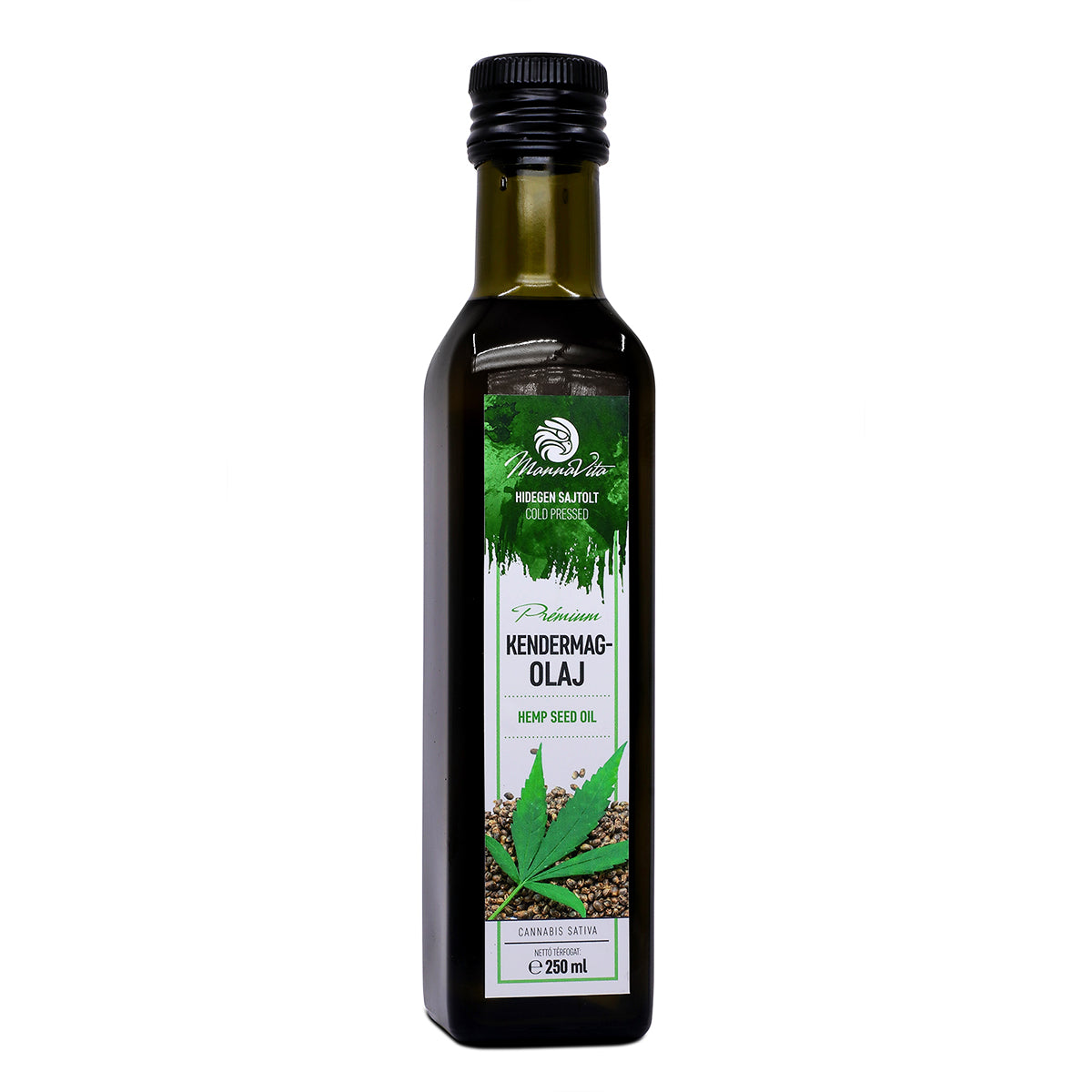 Mannavita kaltgepresstes Hanföl • 250 ml