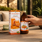 Mannavita Sanddorn 100% gepresster reiner Saft • 500 ml