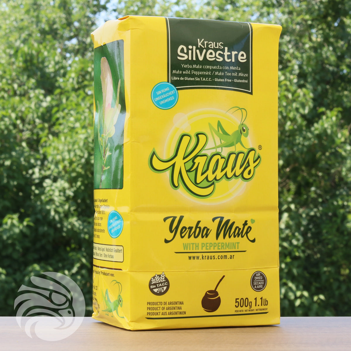 Kraus Yerba-Mate-Tee • Silvestre, Minze • 500 g