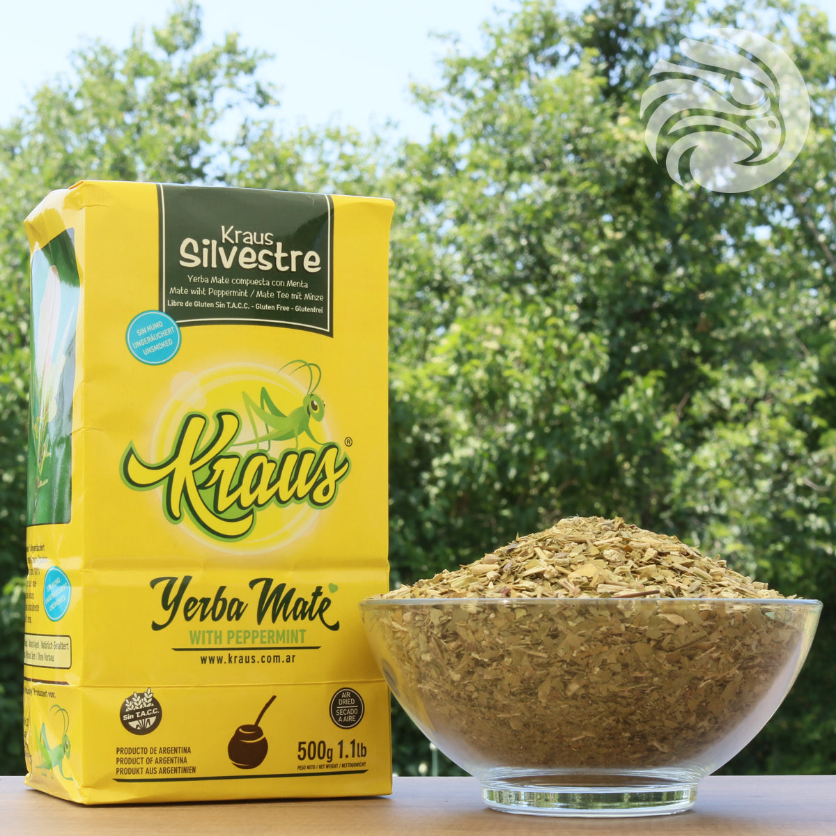 Kraus Yerba-Mate-Tee • Silvestre, Minze • 500 g