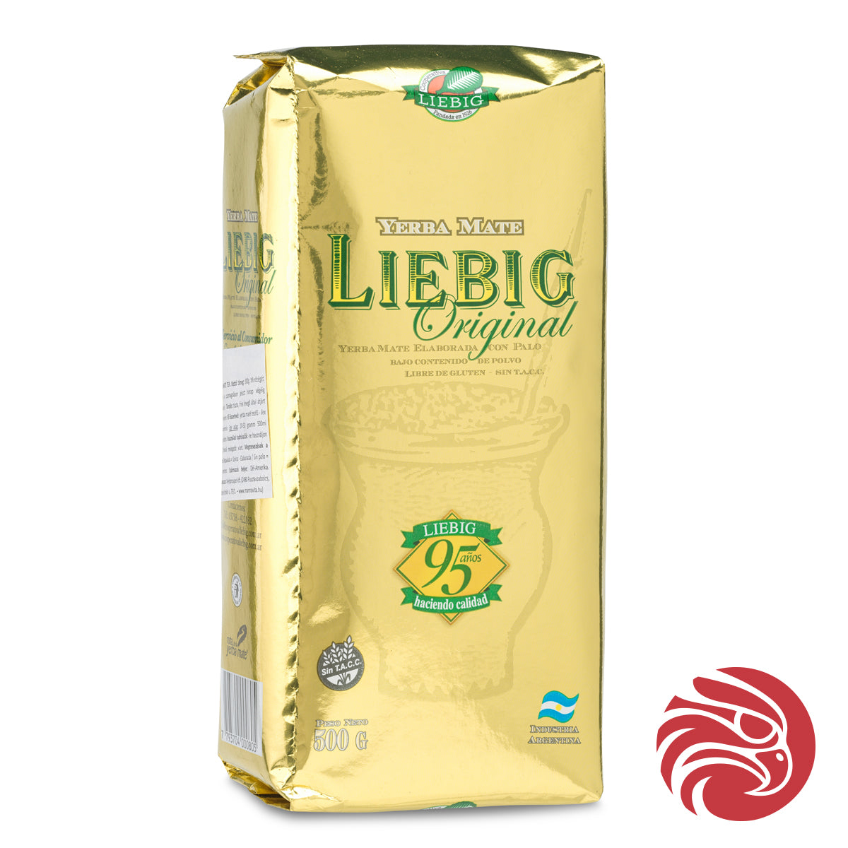 Liebig Original Yerba-Mate-Tee • Mit Stängeln hergestellt • 500 g
