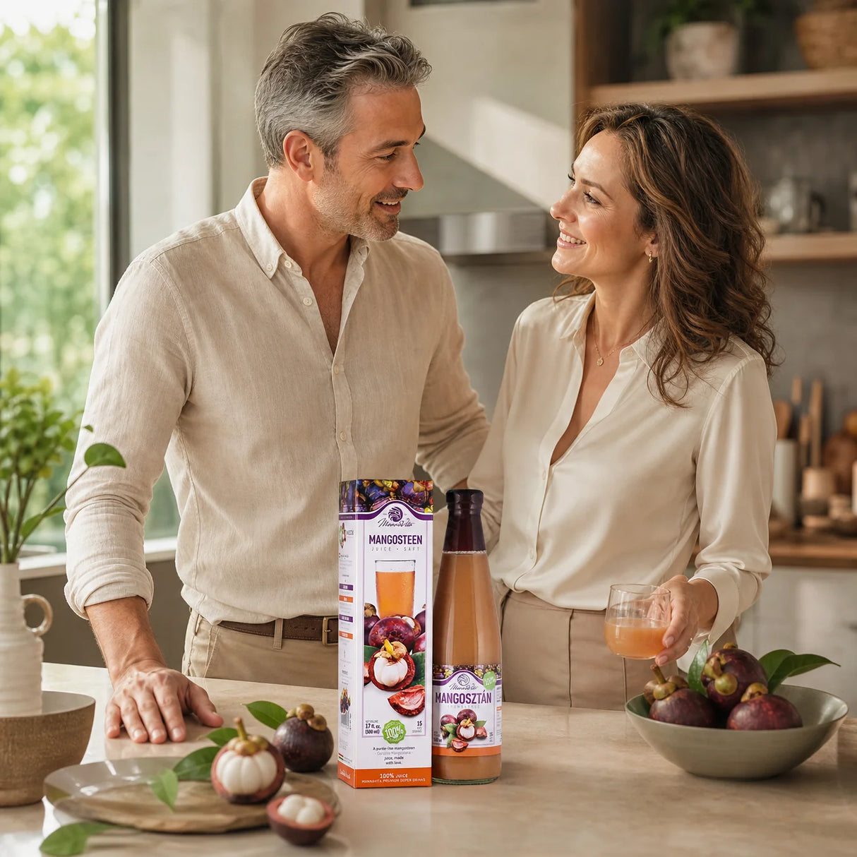 Mannavita Mangostan 100% gepresstes reines Püree • 500 ml