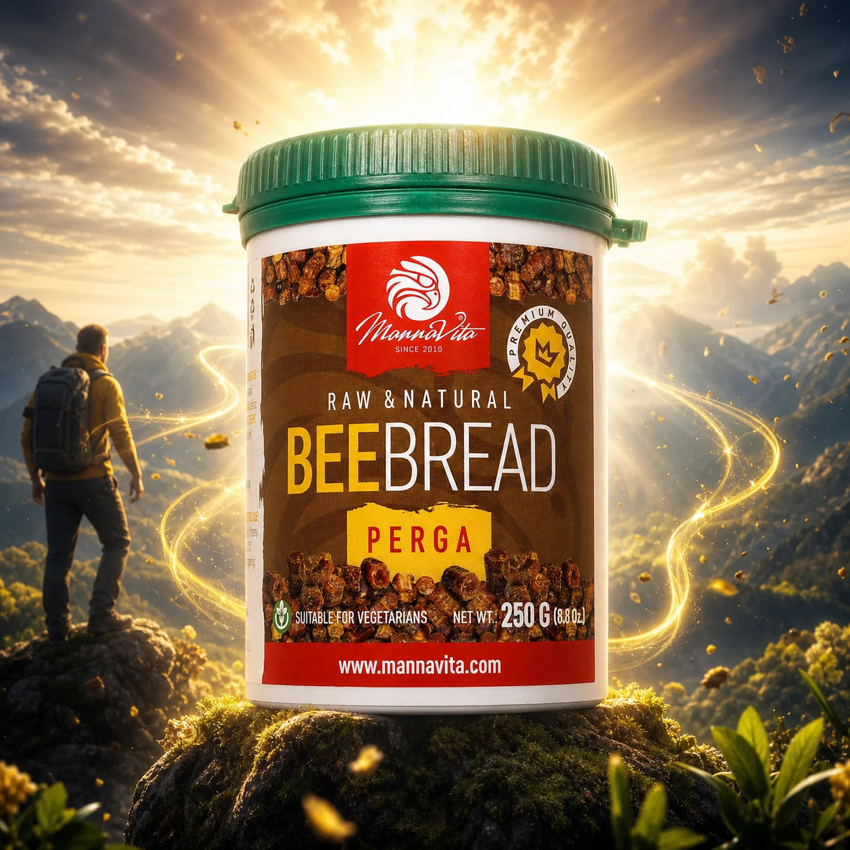 Mannavita 100 % Bienenbrot • 250 g