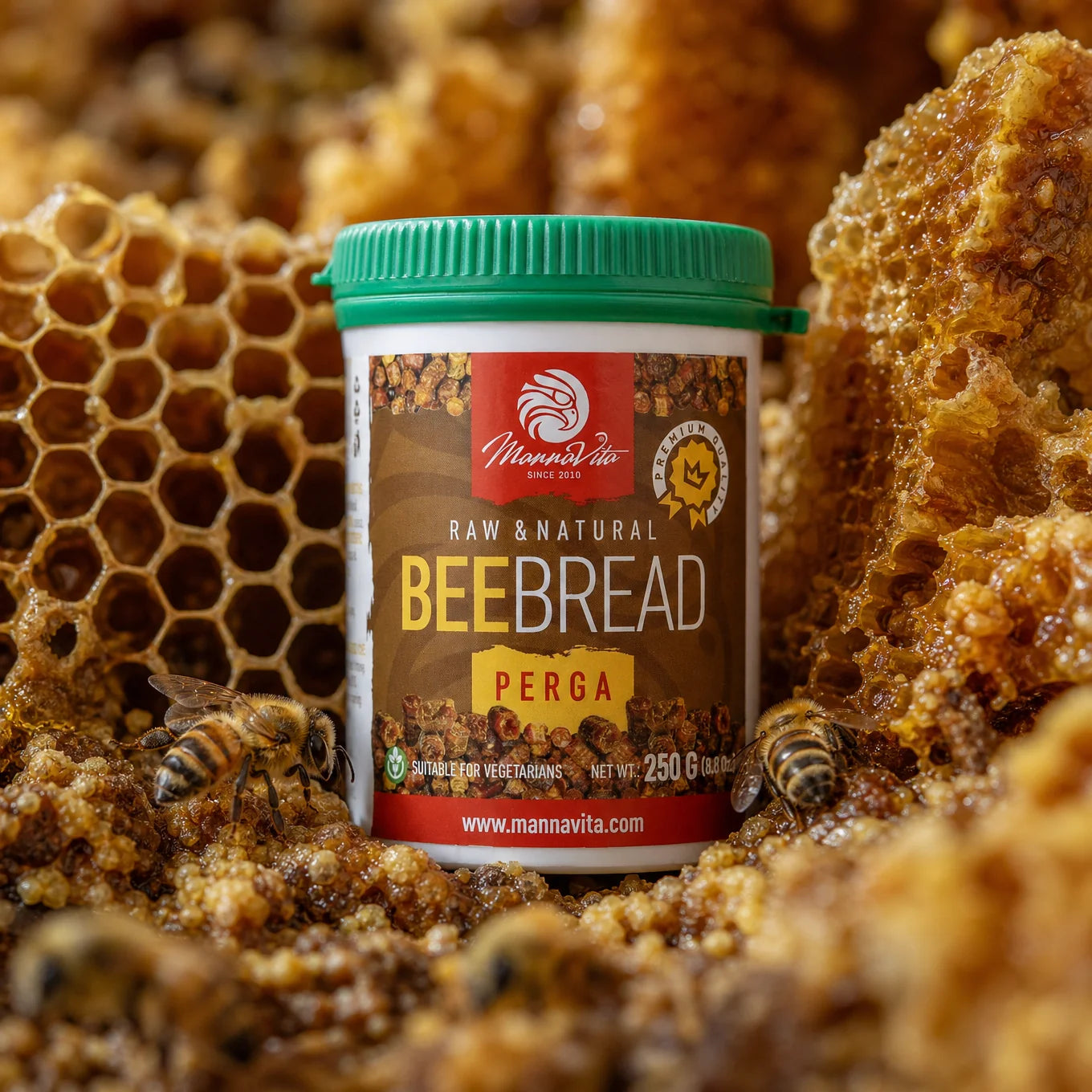 Mannavita 100 % Bienenbrot • 250 g
