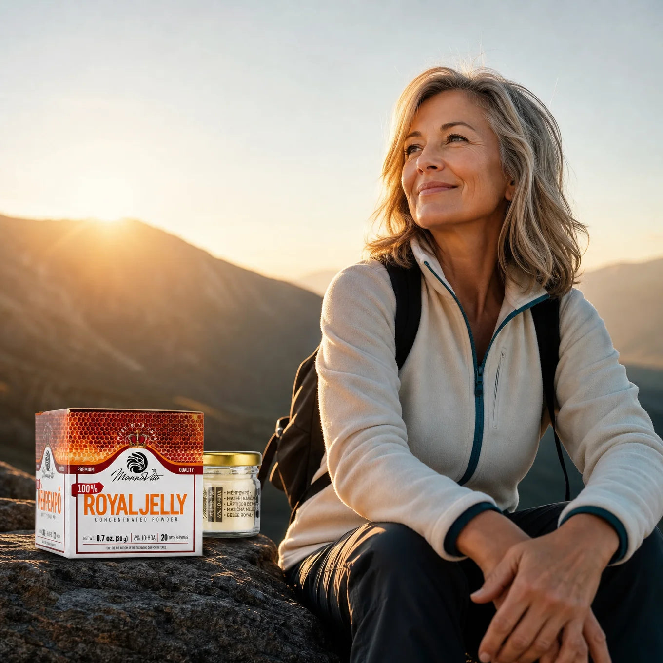 Konzentriertes Gelée Royale PULVER mit 6% 10-HDA-Gehalt • 20g