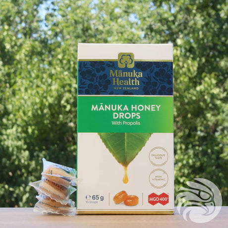 Manuka-Honig Lutschpastillen mit Propolis • 15 Stück