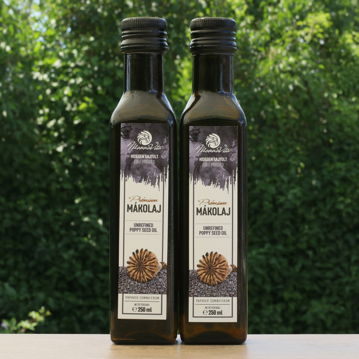 Mannavita Ungarisches kaltgepresstes Mohnöl • 250 ml