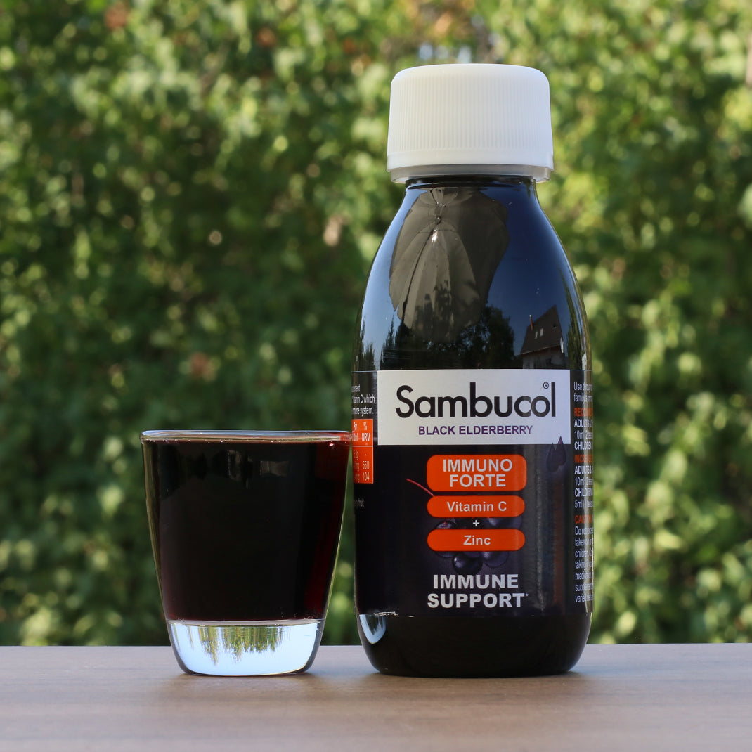 Sambucol Schwarzer Holunderbeerensirup, Immuno Forte • 120 ml