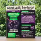 Sambucol Schwarzer Holunderbeersirup, zuckerfrei • 120 ml