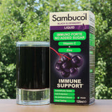 Sambucol Schwarzer Holunderbeersirup, zuckerfrei • 120 ml