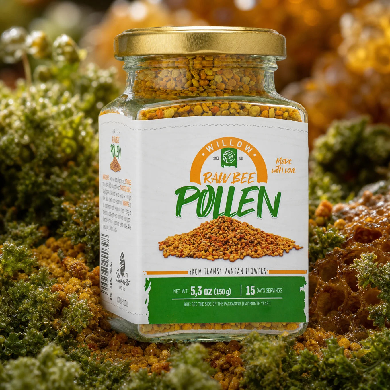 Mannavita roher Weiden Blütenpollen • 150g