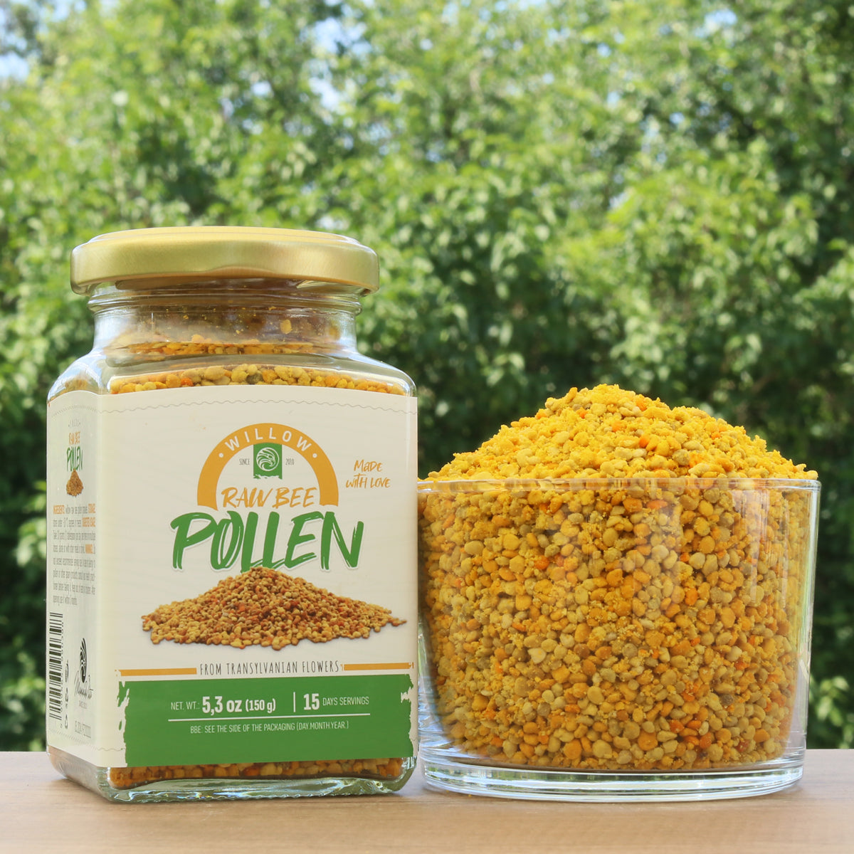 Mannavita roher Weiden Blütenpollen • 150g